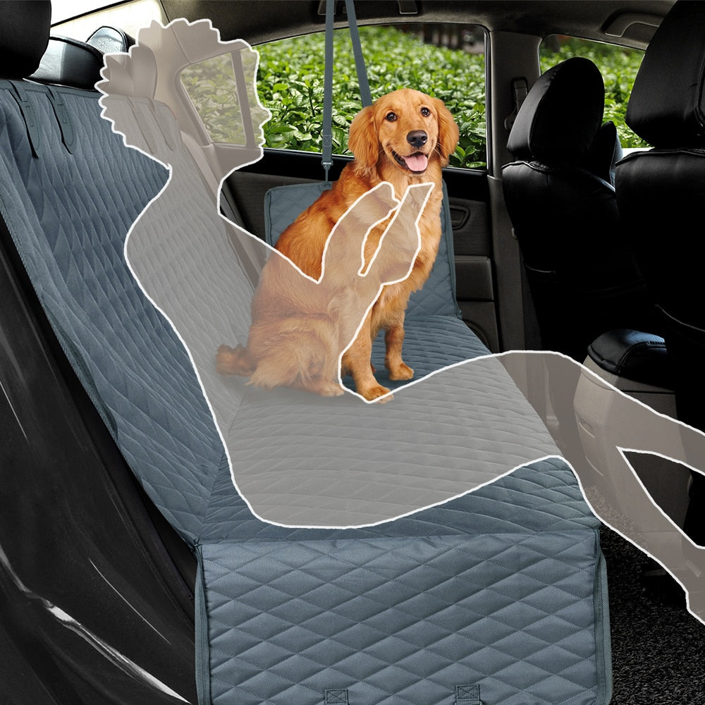 Waterproof Pet Car Seat Cover | Dog Car Hammock for Travel