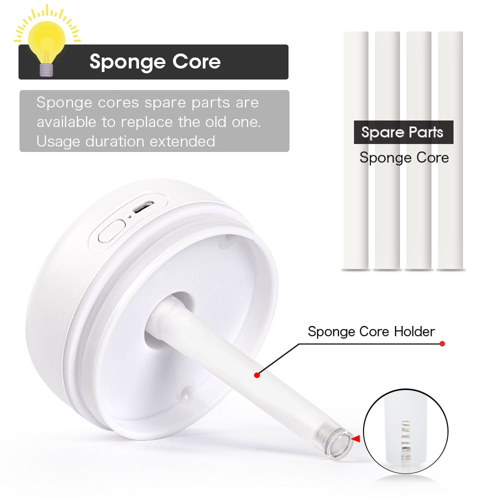 Colourful Mini Portable Humidifier | USB 300ml with 7 Colours