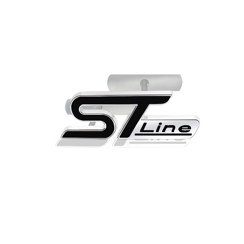 D ST Line Grille Emblem | Rear Trunk Car Badge