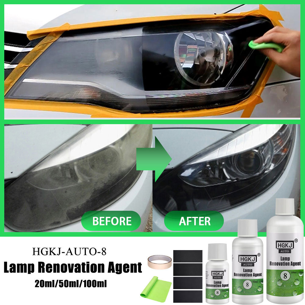 Lamp Renovation Agent | Headlight Polish Restoration Kit
