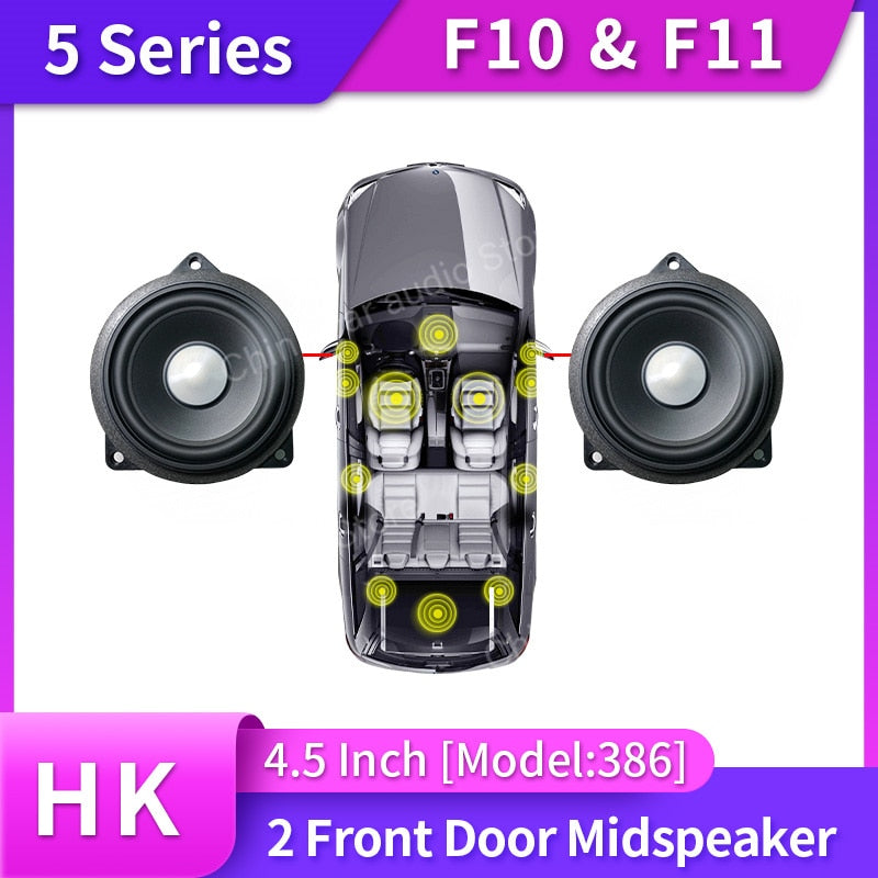 HK BMW F10 F11 5 Series Speaker Kits | High Quality Audio Upgrade