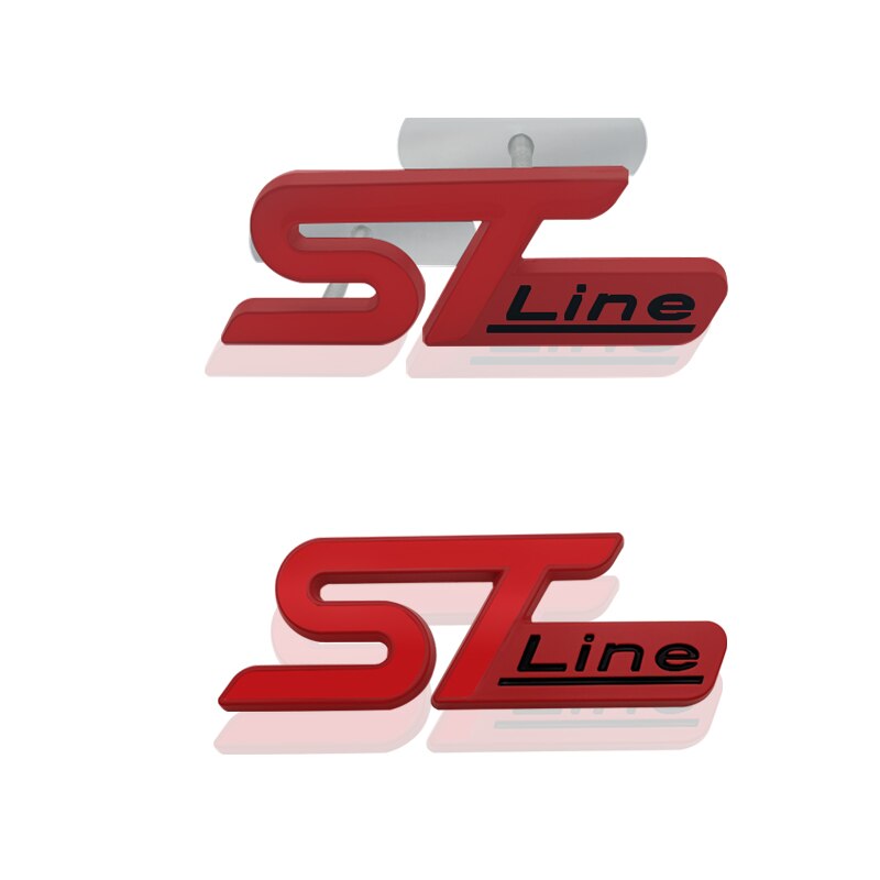 D ST Line Grille Emblem | Rear Trunk Car Badge