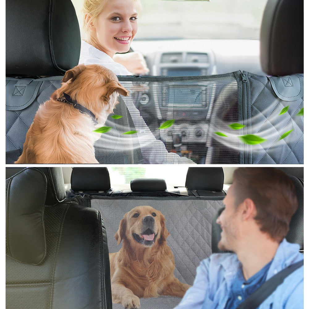 Waterproof Pet Car Seat Cover | Dog Car Hammock for Travel