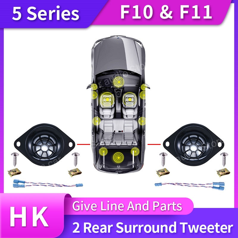 HK BMW F10 F11 5 Series Speaker Kits | High Quality Audio Upgrade