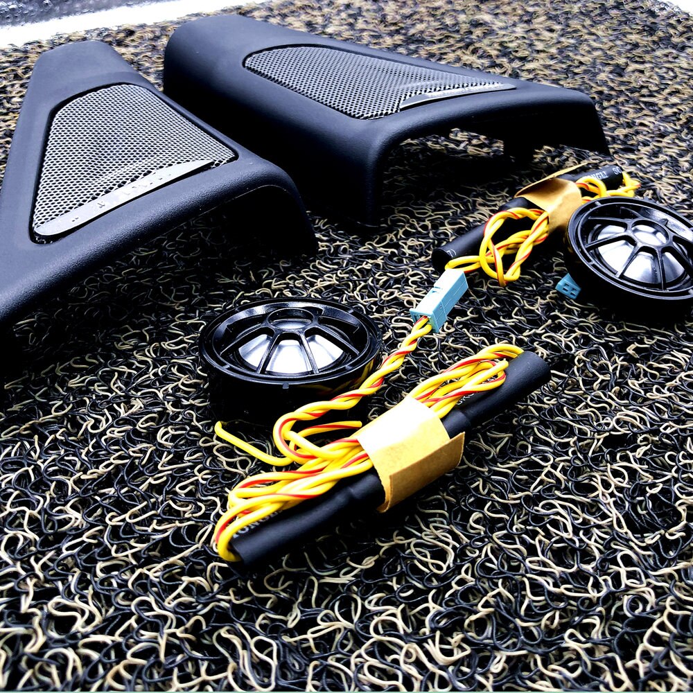 Car Front Door HK Tweeter & Cover for BMW F10 F11 5 Series