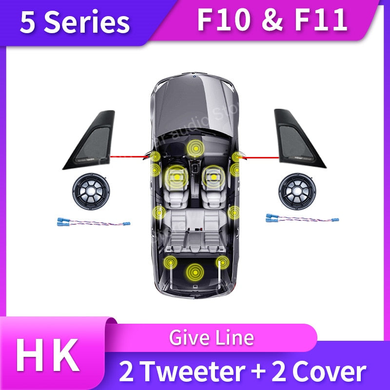 HK BMW F10 F11 5 Series Speaker Kits | High Quality Audio Upgrade