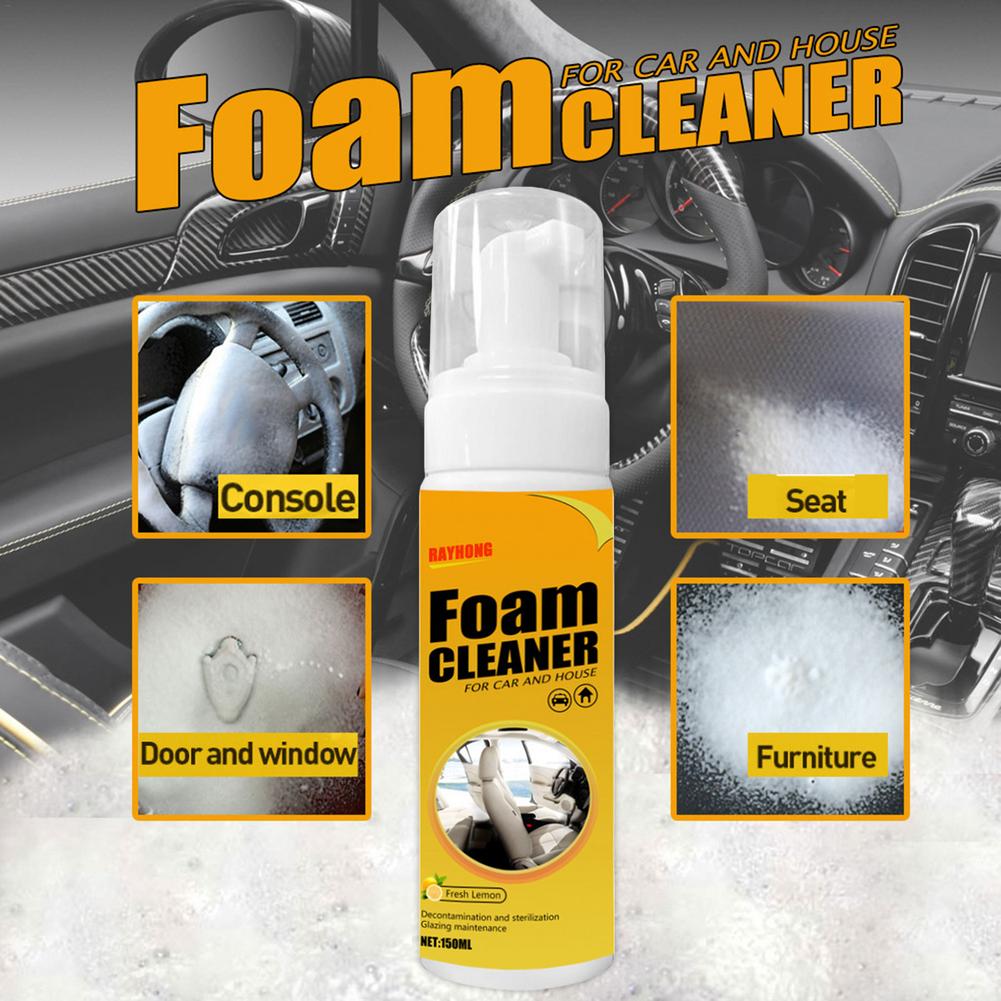Multi-Purpose Foam Cleaner Spray | Car Interior Foam Spray