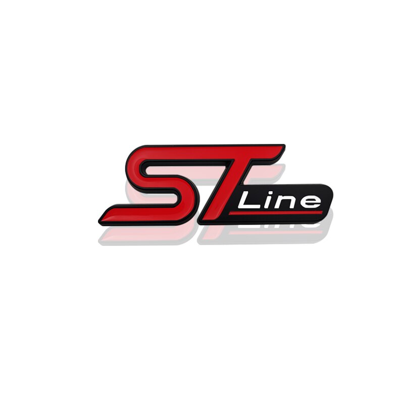 D ST Line Grille Emblem | Rear Trunk Car Badge
