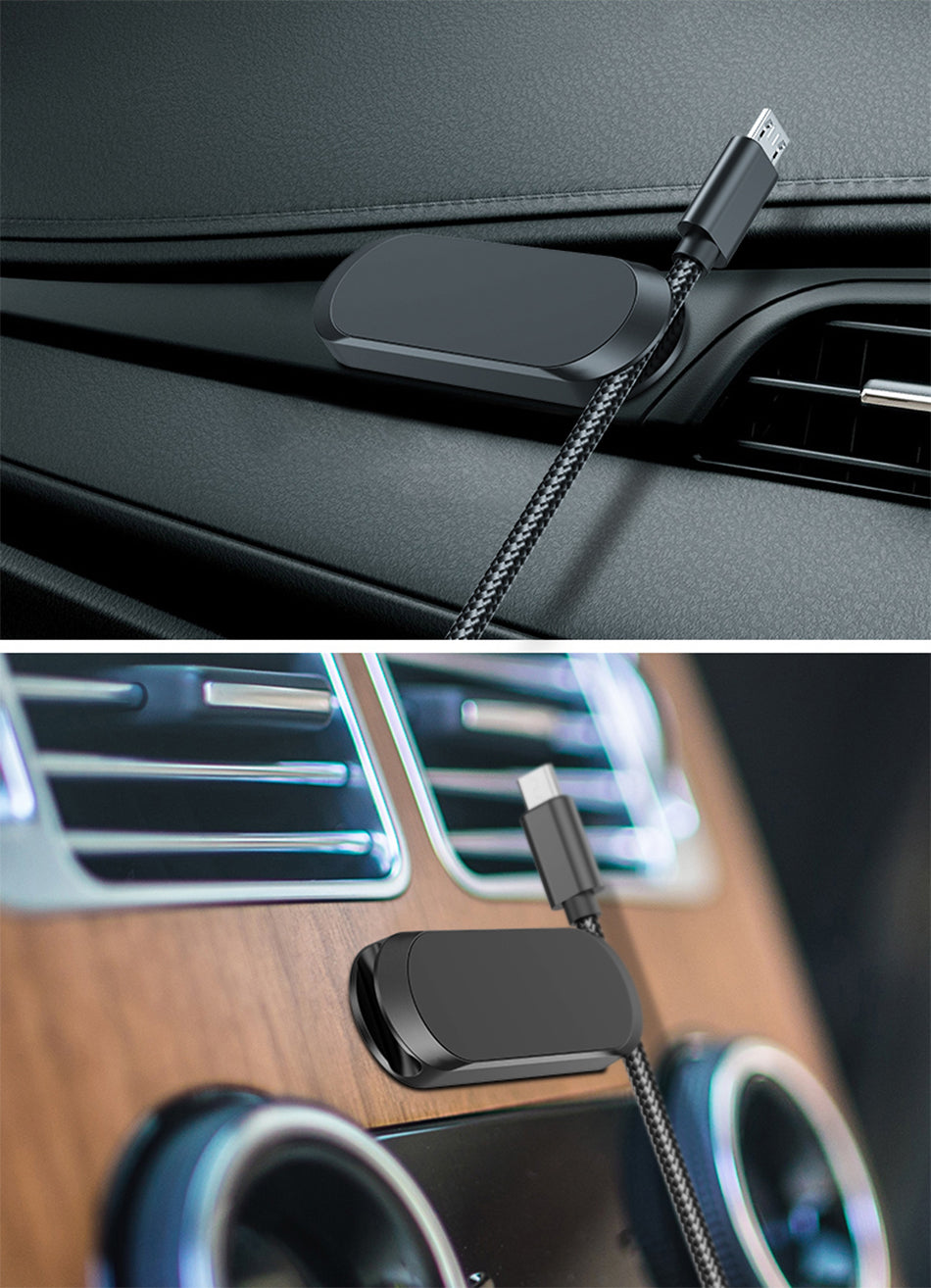 Universal Magnetic Car Phone Holder | 360° Rotation Dashboard Mount