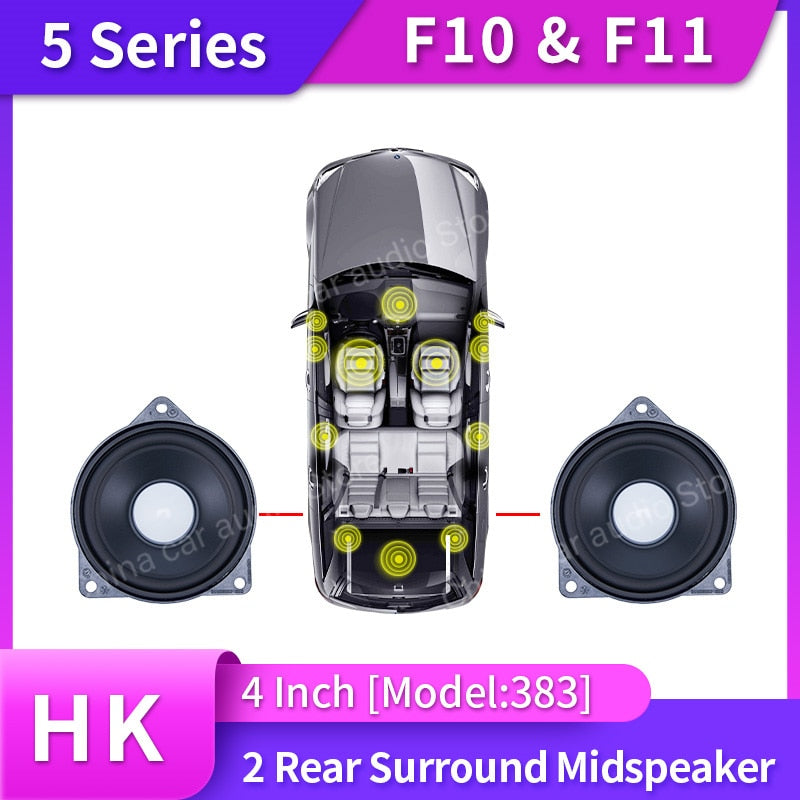 HK BMW F10 F11 5 Series Speaker Kits | High Quality Audio Upgrade