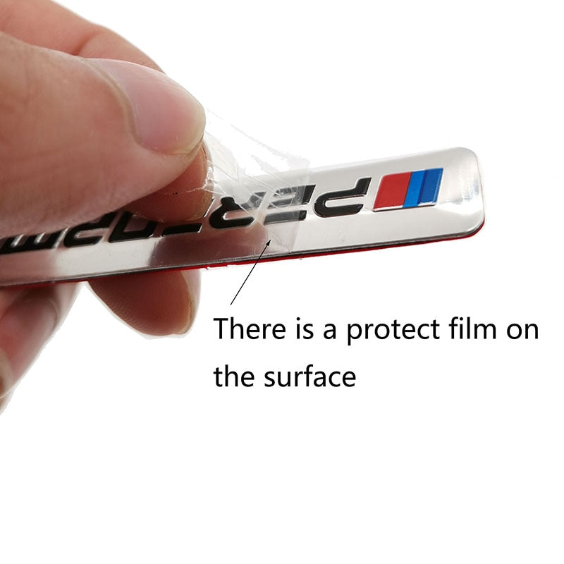 BMW M-Power Performance Car Logo Badge