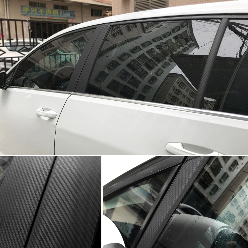 Carbon Fibre Vinyl Wrap Roll | Self-Adhesive Sticker for Cars