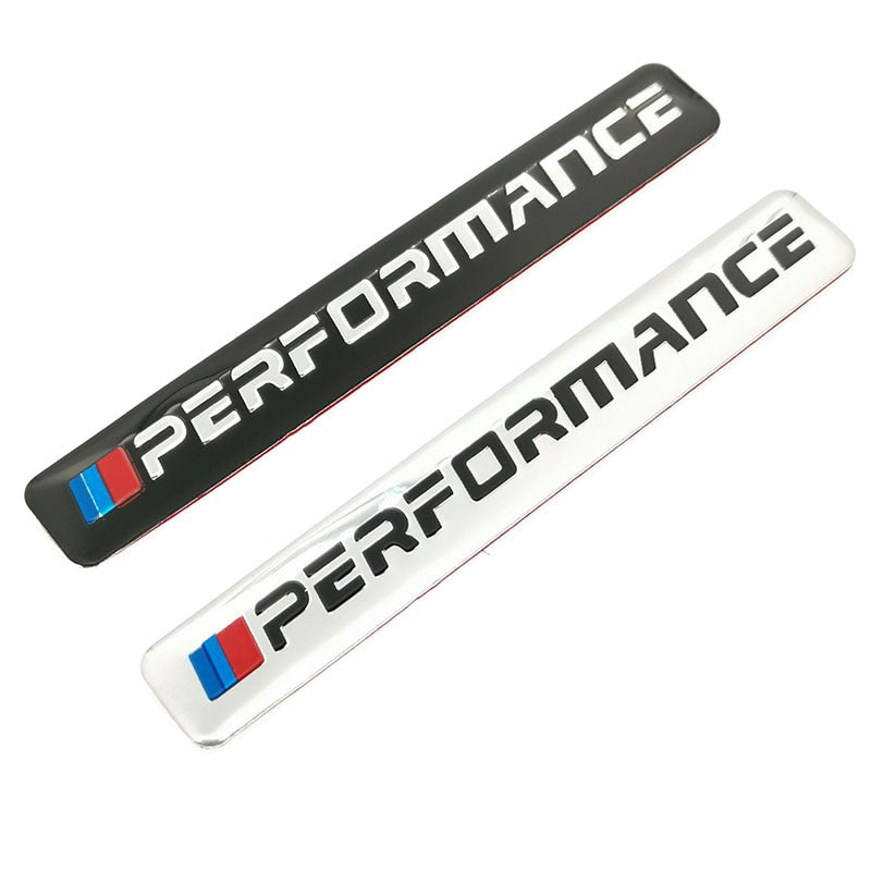 BMW M-Power Performance Car Logo Badge