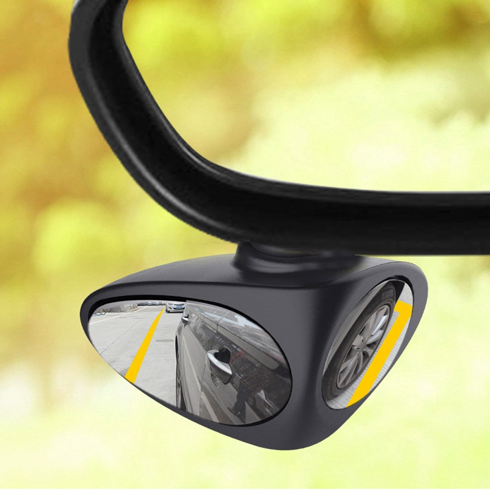 360-Degree Rotatable Car Convex Blind Spot Mirrors