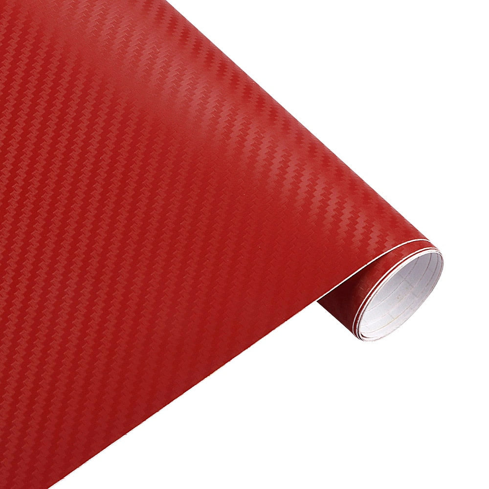 Carbon Fibre Vinyl Wrap Roll | Self-Adhesive Sticker for Cars