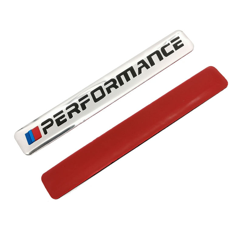 BMW M-Power Performance Car Logo Badge