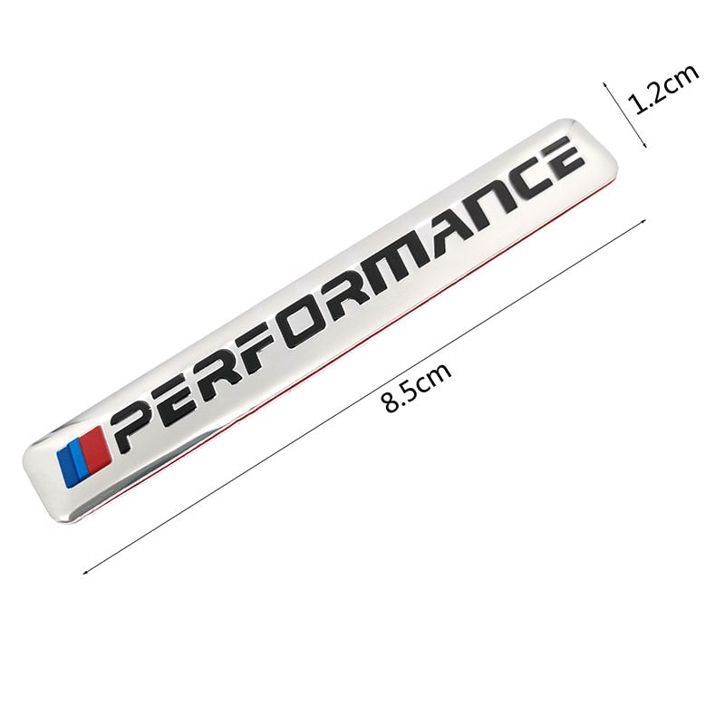 BMW M-Power Performance Car Logo Badge