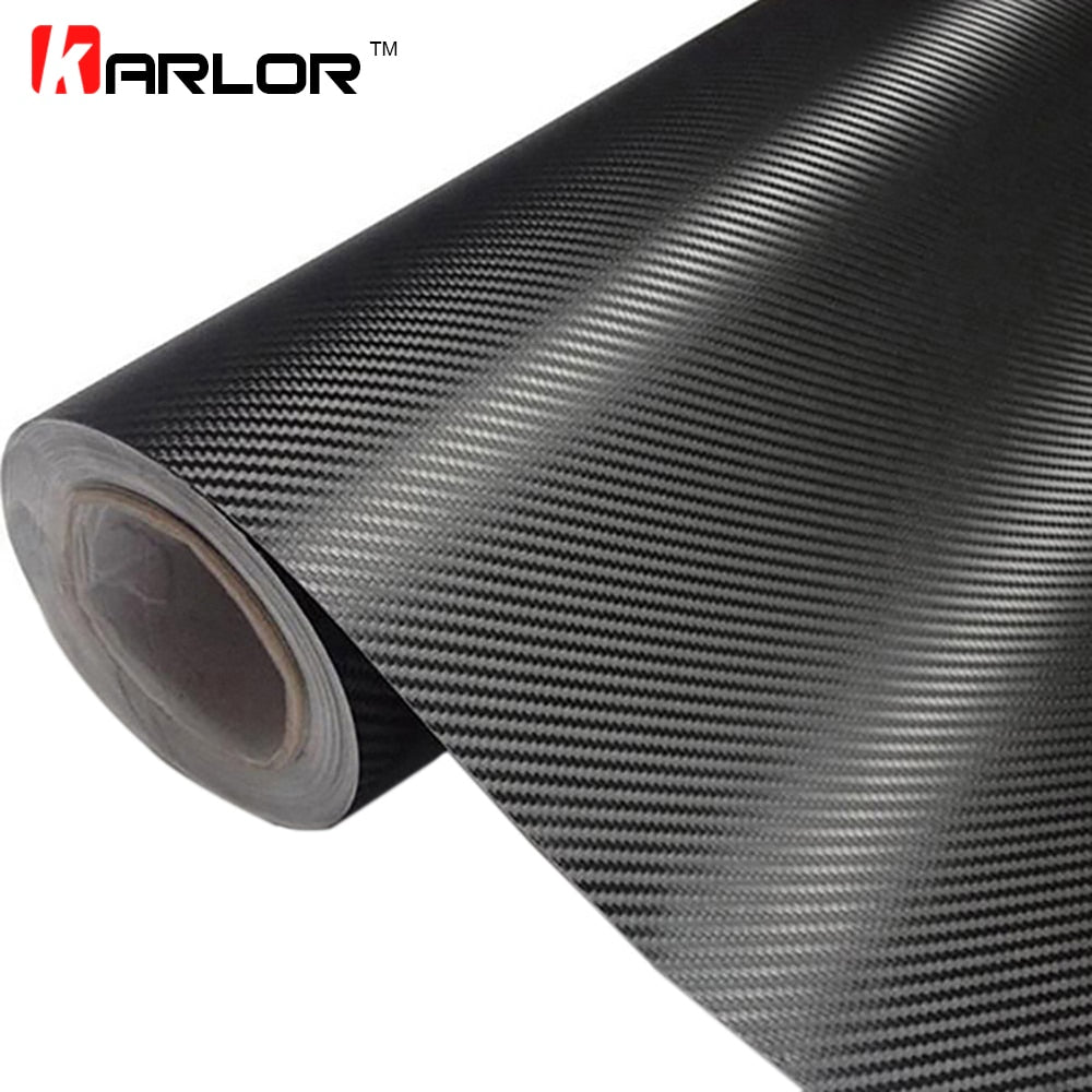 Carbon Fibre Vinyl Wrap Roll | Self-Adhesive Sticker for Cars