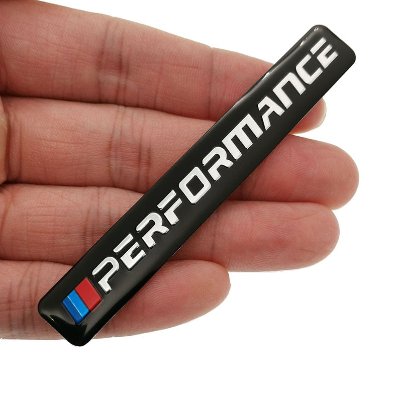 BMW M-Power Performance Car Logo Badge