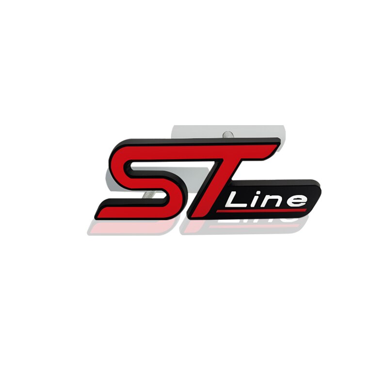 D ST Line Grille Emblem | Rear Trunk Car Badge