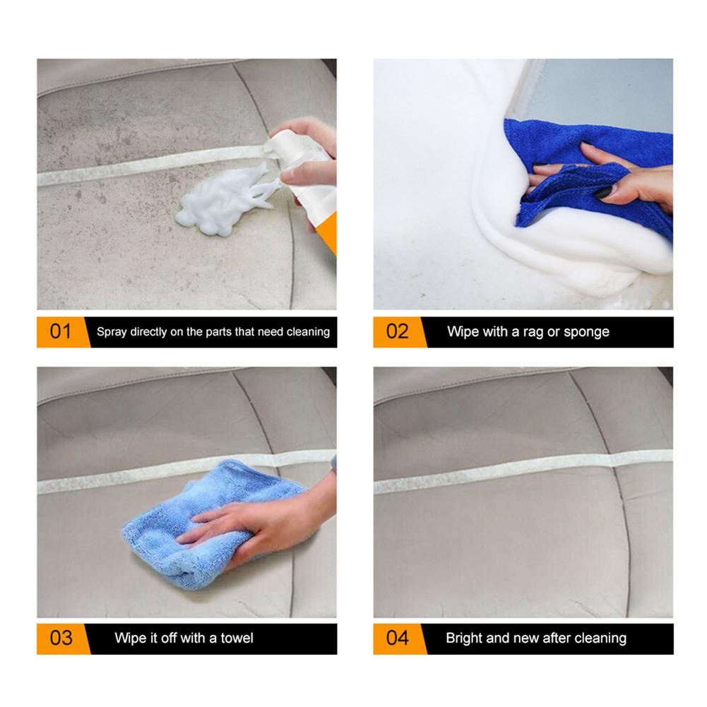 Multi-Purpose Foam Cleaner Spray | Car Interior Foam Spray