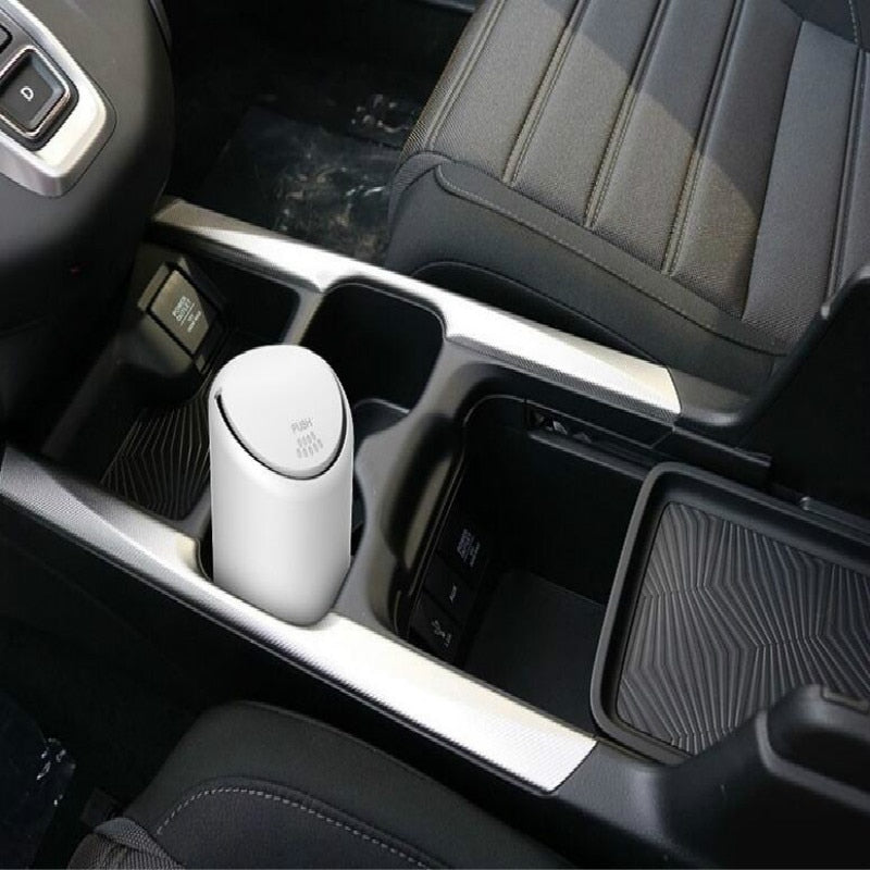 Vehicle Cup Holder Mini Trash Bin | Waterproof & Leak Proof
