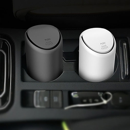 Vehicle Cup Holder Mini Trash Bin | Waterproof & Leak Proof