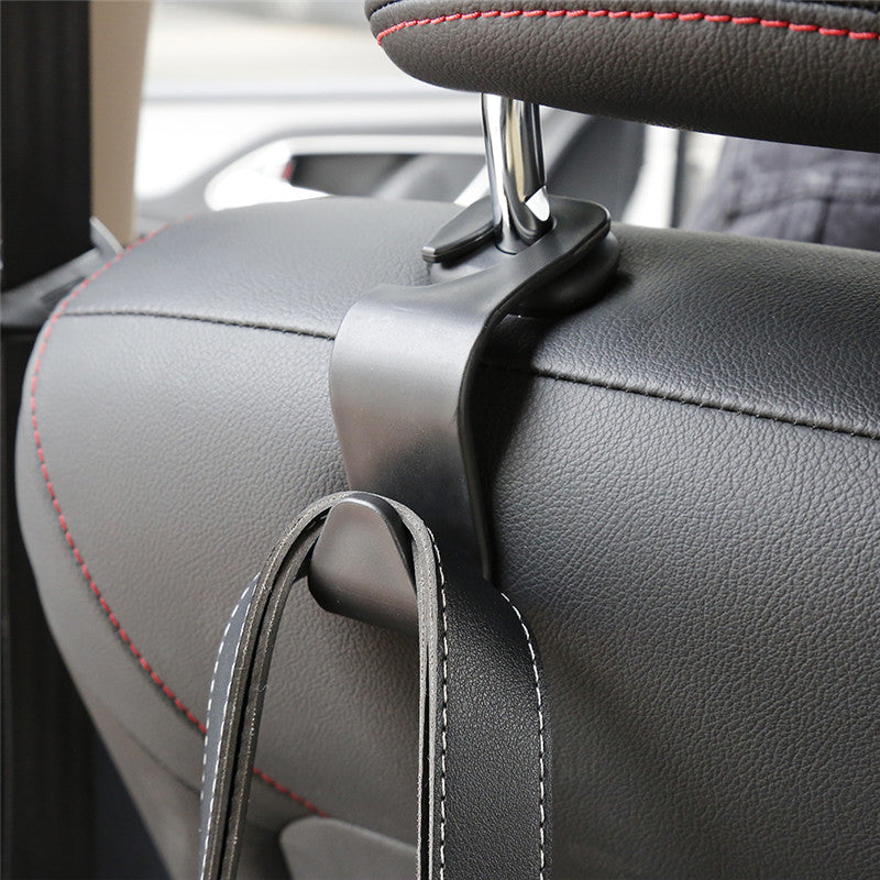 Universal Car Headrest Hooks | Seat Hanger Organizer