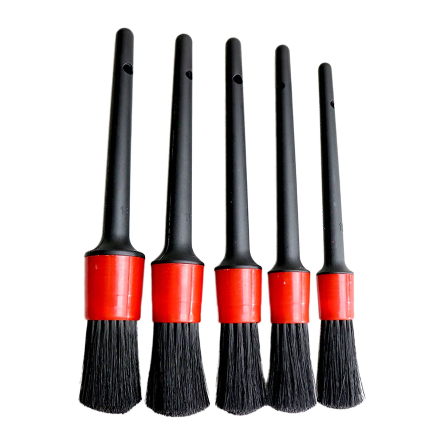 5-Piece Car Detailing Brush Set for Automotive Cleaning