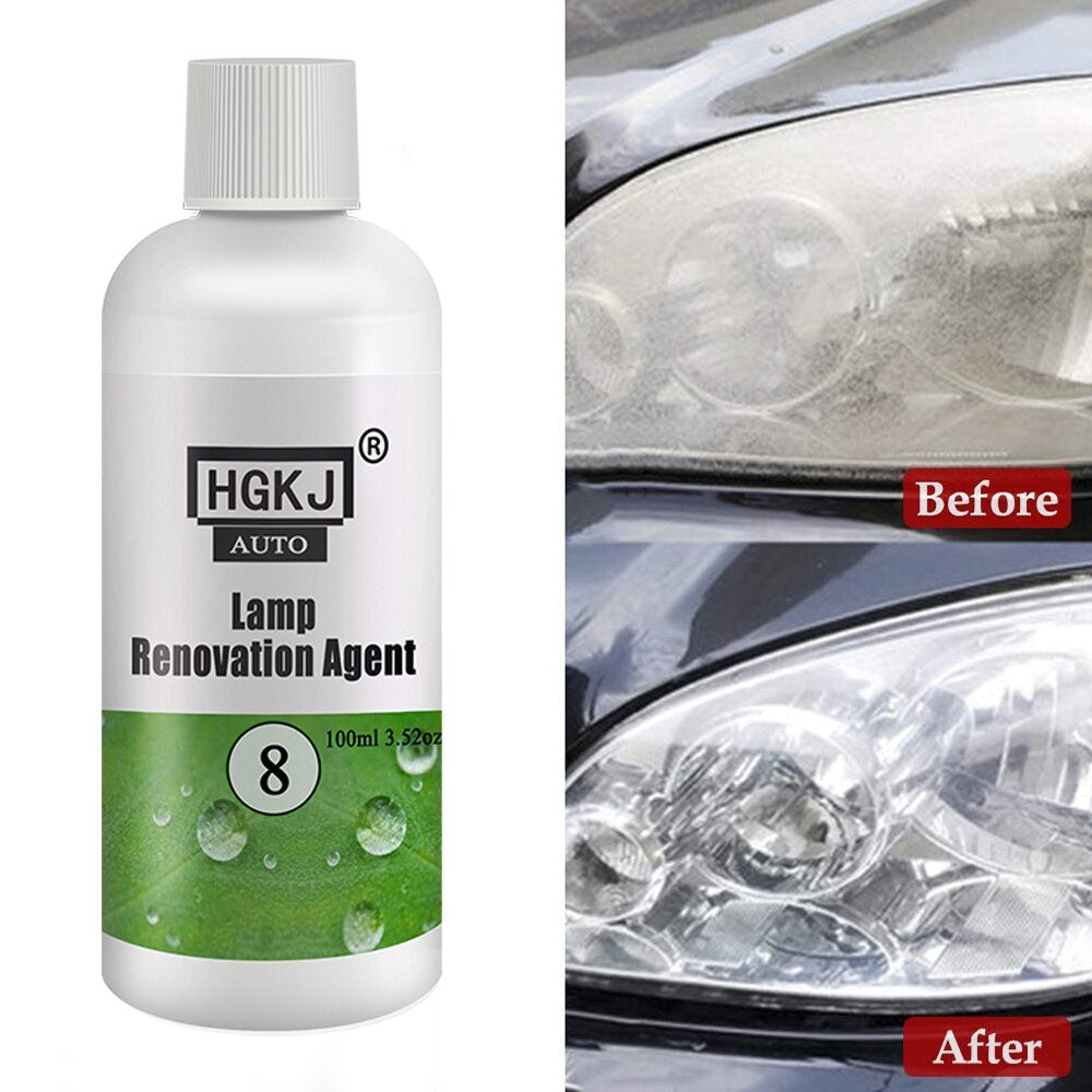 Lamp Renovation Agent | Headlight Polish Restoration Kit