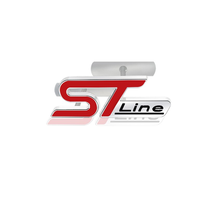 D ST Line Grille Emblem | Rear Trunk Car Badge