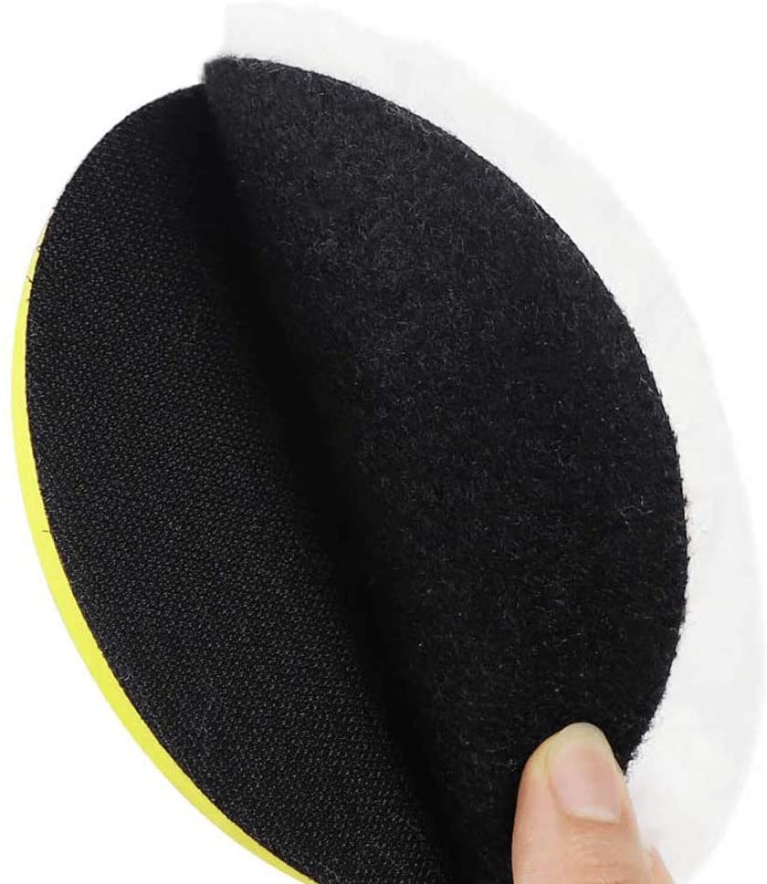Universal Car Polishing Pads | Includes Disc and Drill Bit Adapter