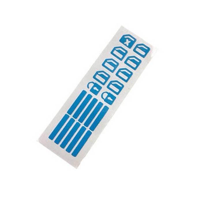 Luminous Car Window Control Stickers | Glow in the Dark Accessories