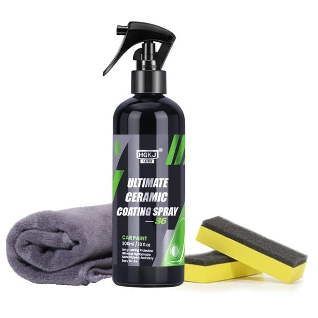 Ceramic Coating for Cars | Mirror Shine Crystal Wax Spray