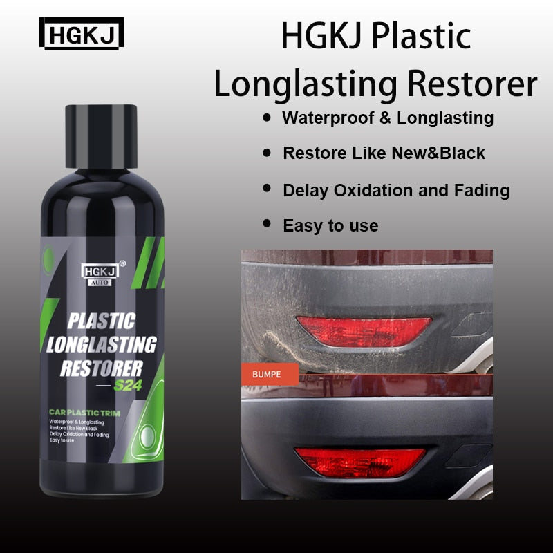 Plastic Trim Restorer | Revive Exterior Plastic, Vinyl, Rubber