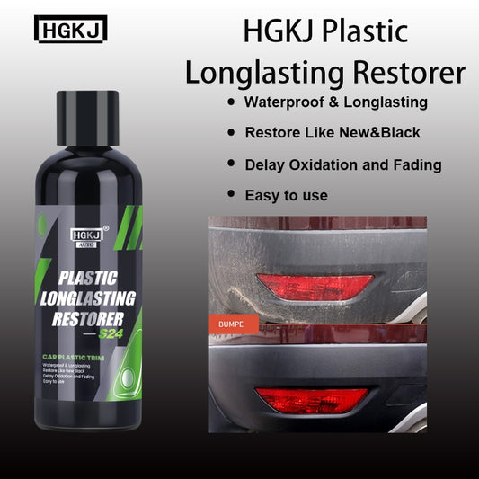 Plastic Trim Restorer - Gives Life to Exterior/Exterior Plastic, Vinyl and Rubber Trims