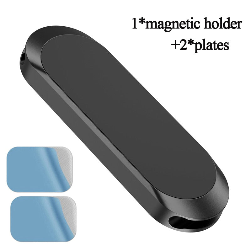 Universal Magnetic Car Phone Holder | 360° Rotation Dashboard Mount