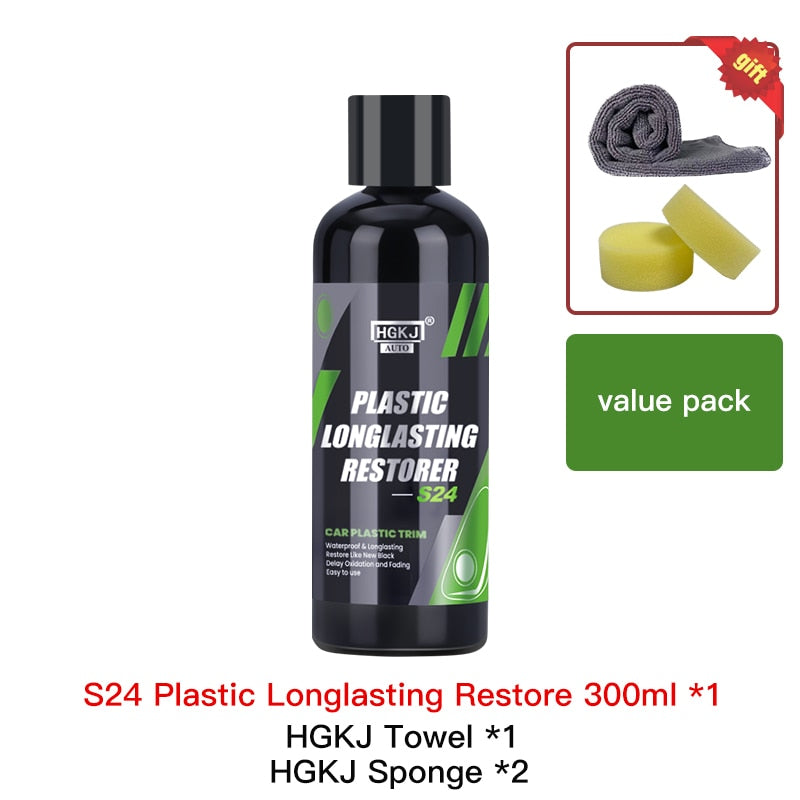 Plastic Trim Restorer - Gives Life to Exterior/Exterior Plastic, Vinyl and Rubber Trims