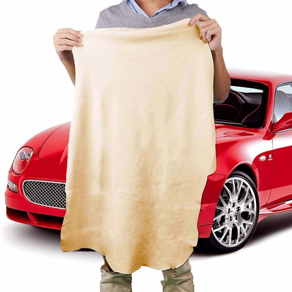 Natural Chamois Free Shape Clean Cloth | 40 x 60 cm