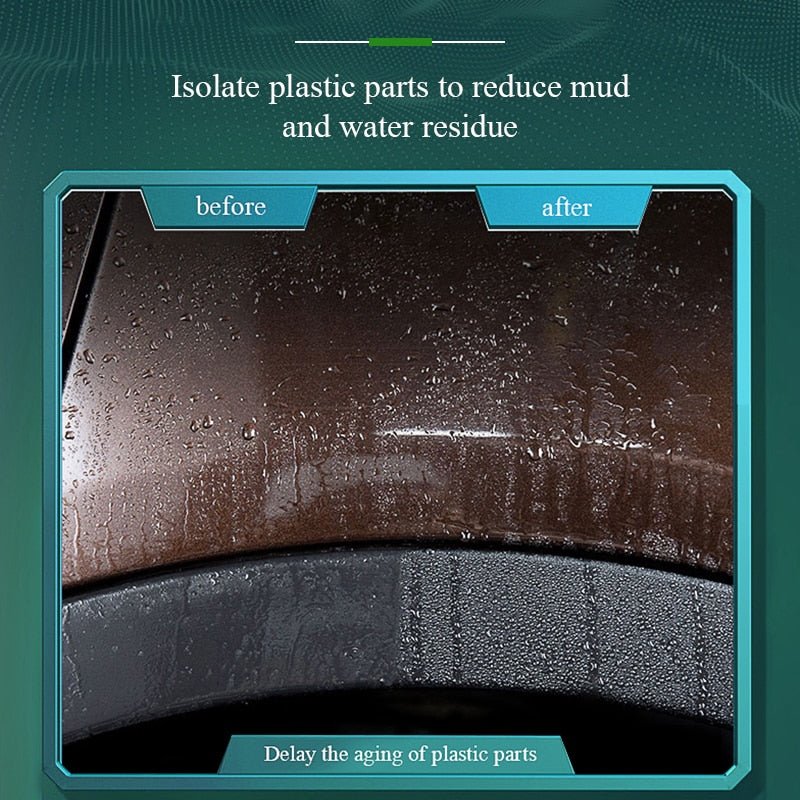 Plastic Trim Restorer - Gives Life to Exterior/Exterior Plastic, Vinyl and Rubber Trims