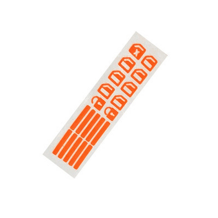 Luminous Car Window Control Stickers | Glow in the Dark Accessories
