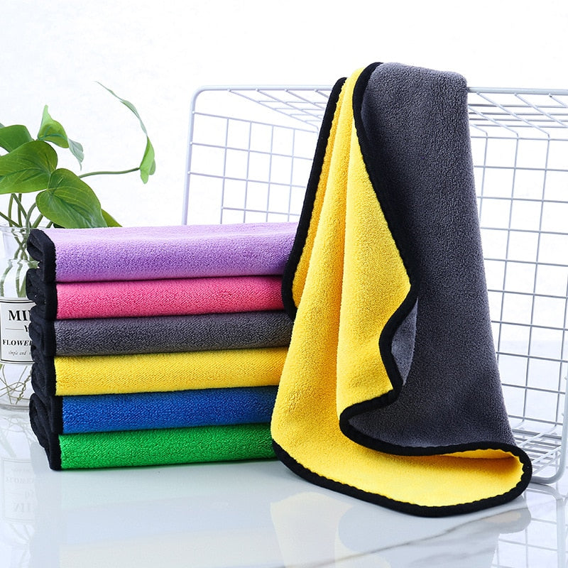 Super Absorption Microfiber Car Drying Towel | Streak-Free Cleaning Cloth