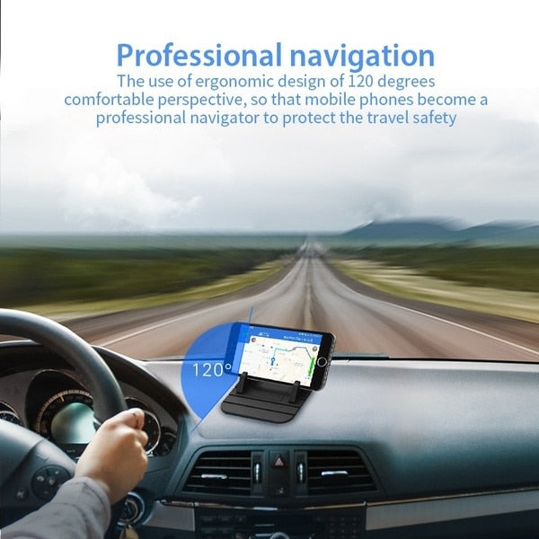 Anti-Slip Silicone Dashboard Phone Mount