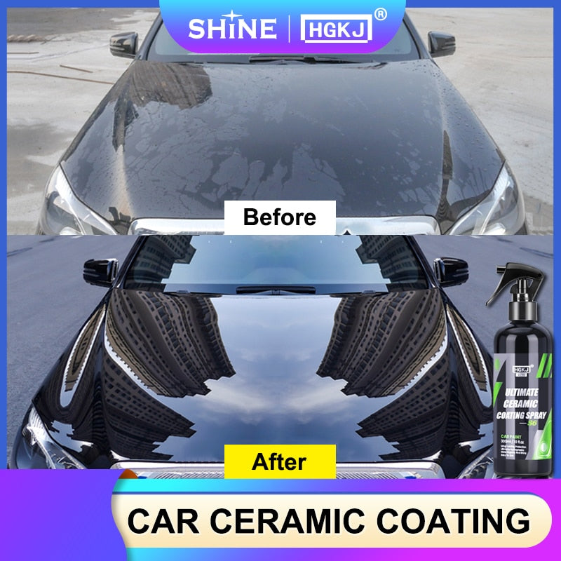 Ceramic Coating for Cars | Mirror Shine Crystal Wax Spray