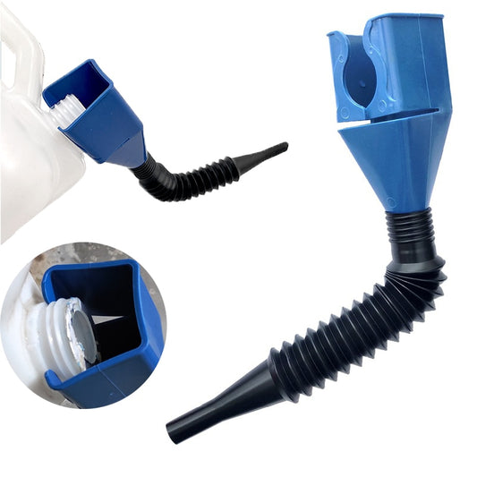 Universal Plastic Oil Funnel | Car & Motorcycle Refuelling Tool