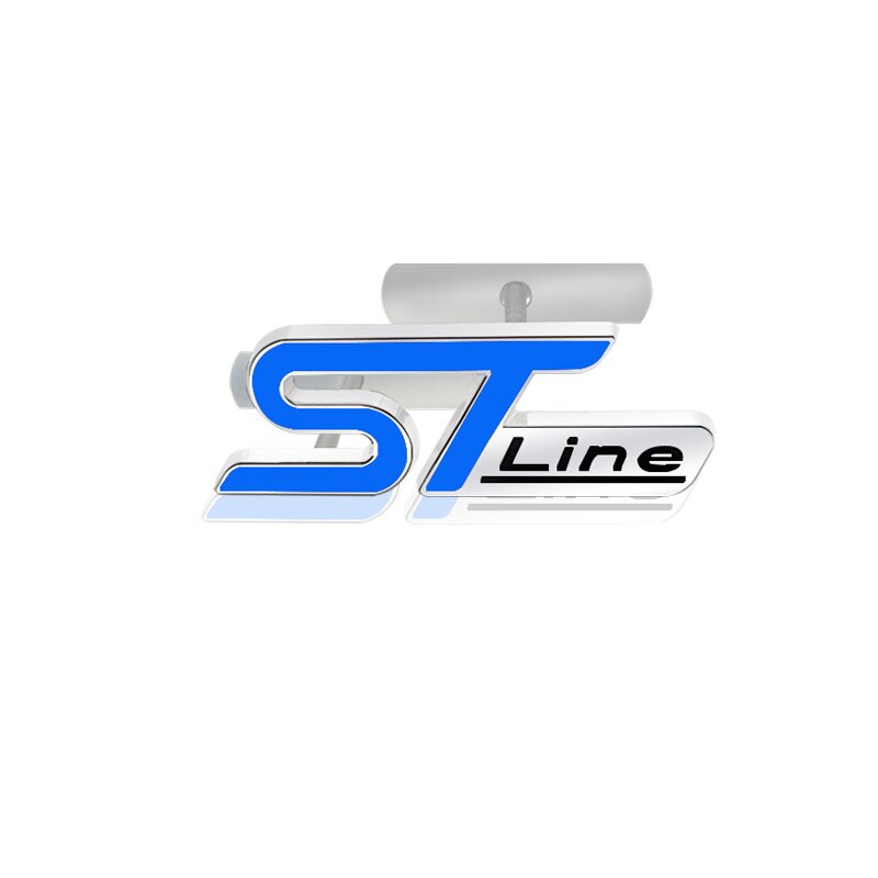 D ST Line Grille Emblem | Rear Trunk Car Badge