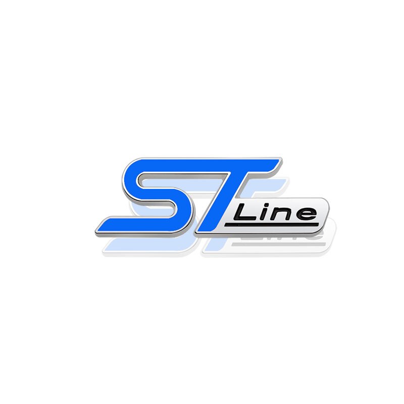 D ST Line Grille Emblem | Rear Trunk Car Badge