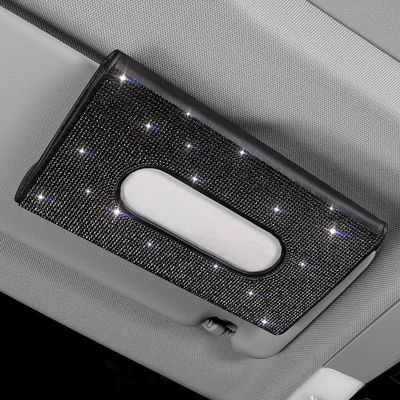 Rhinestone Crystallite Tissue Box | Bling Crystal Diamond Holder
