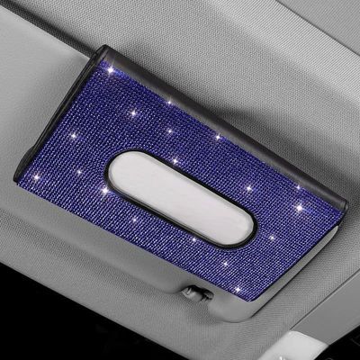 Rhinestone Crystallite Tissue Box | Bling Crystal Diamond Holder